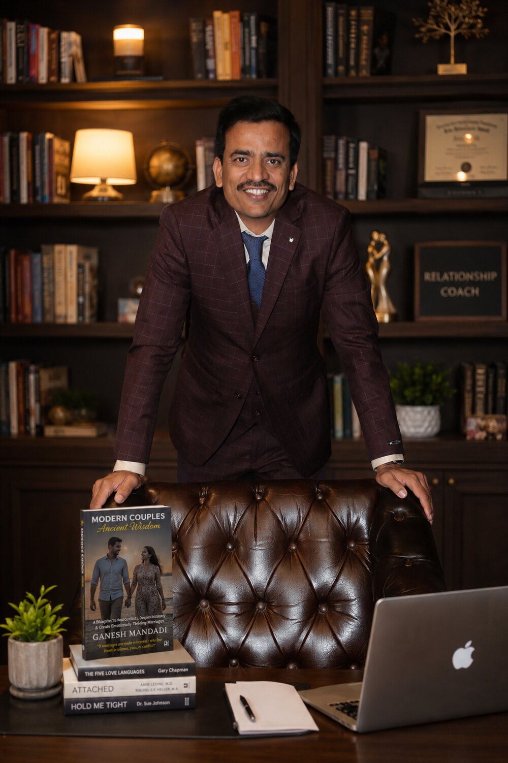 Coach Ganesh Mandadi, author and Relationship Intelligence expert